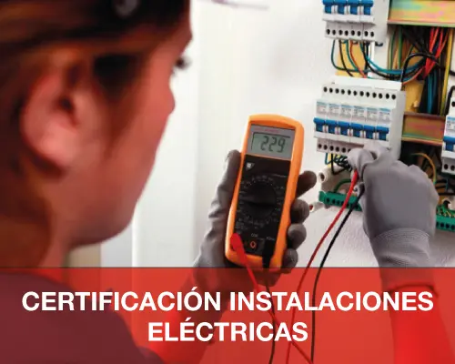 certificacion instalaiones electricas